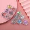 12 Colors Maple Leaf Shaped Nail Art Sequins Nail DIY Decoration Shining Pailletteqt0273