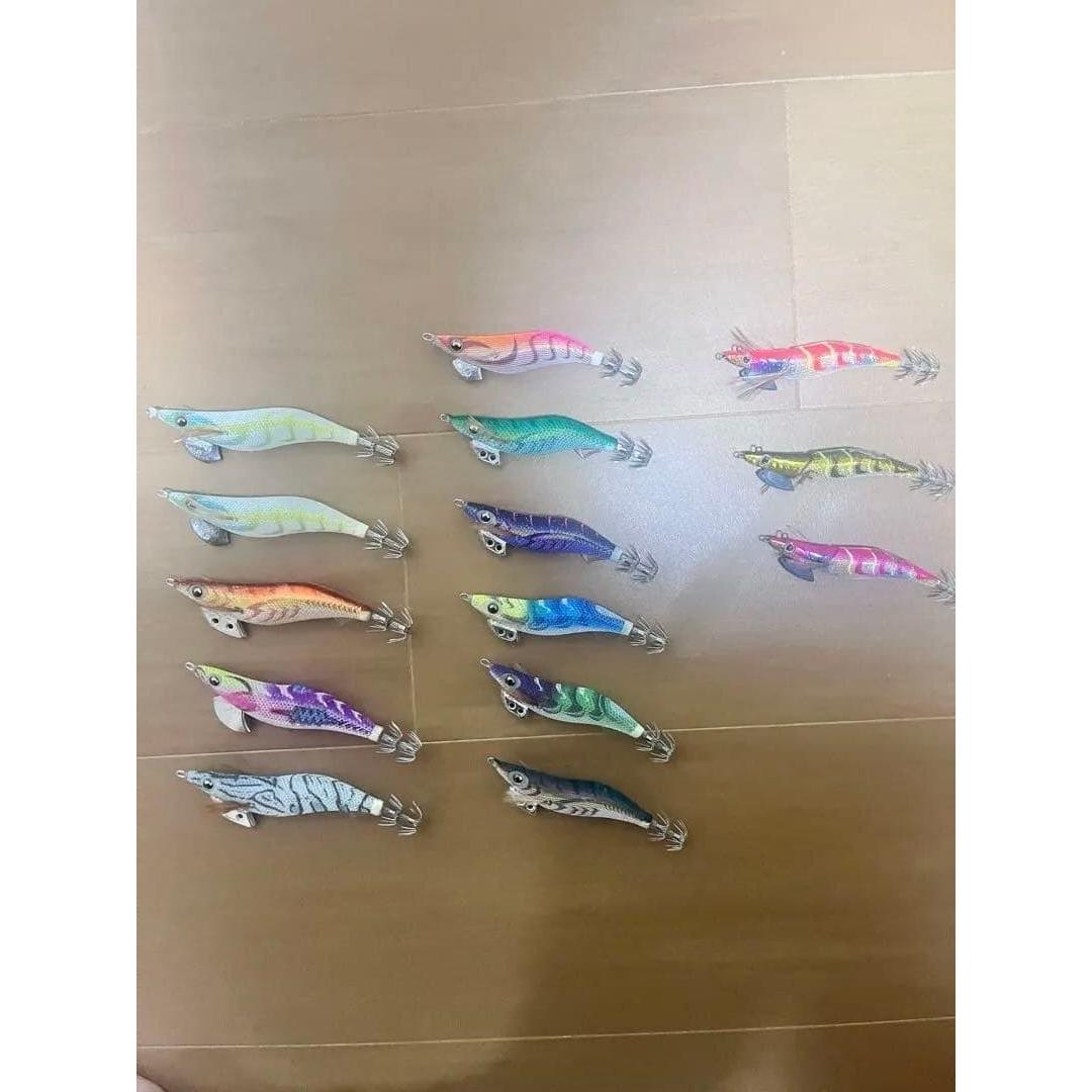 Used Yamashita Egi King No. 2, No. 2.5 Egi Bulk Sale Set I ve only used it a few times.