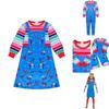 Adorable Child's Play Licensed Chucky Costume For Halloween Kids Fancy Dress