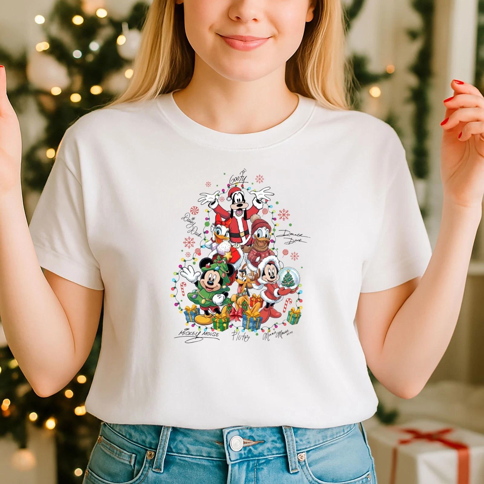 2025 Christmas unisex ,Night before Christmas, Christmas Mickey and Friends(CH) S