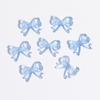 30Pcs Multicolor Transparent Acrylic Bowknot Beads For DIY Bracelet Earring Keychain Daliy Jewelry Supplies