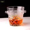 Large Crystal Glass Wine Ice Bucket