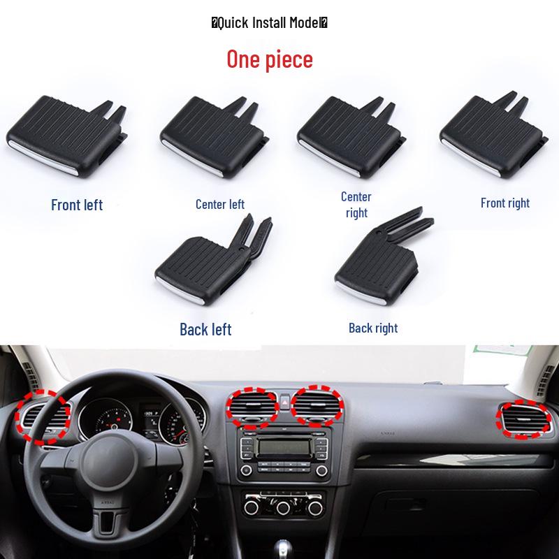 Volkswagen Golf 6 Lüftungsdüsen-Einstellclip