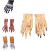 Creepy Creature Gloves Horror Zombie Gloves For Halloween Makeup