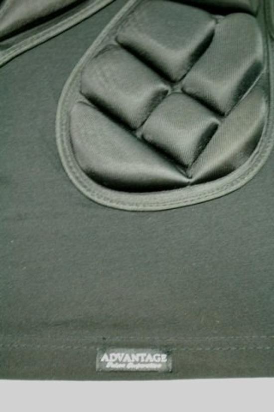Hip protector and butt pad pants For [ADVANTAGE] snowboarding, skateboarding, biking, etc. (4, M)