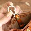 Leather Vintage Coin Purse Mini Storage Bag, Classic Style Compact And Portable, Anti-Loss And Anti-Theft,Multifunctional Key Holder