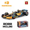 APTJ4 Bburago 1:43 F1 Red Bull Ferrari Mercedes Benz Aston Martin McLaren Alfa Romeo Legierung Luxusauto Druckguss-Automodell Spielzeugserie