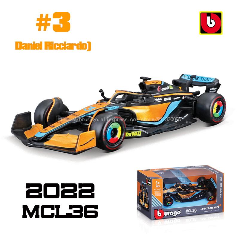 APTJ4 Bburago 1:43 F1 Red Bull Ferrari Mercedes Benz Aston Martin McLaren Alfa Romeo Legierung Luxusauto Druckguss-Automodell Spielzeugserie