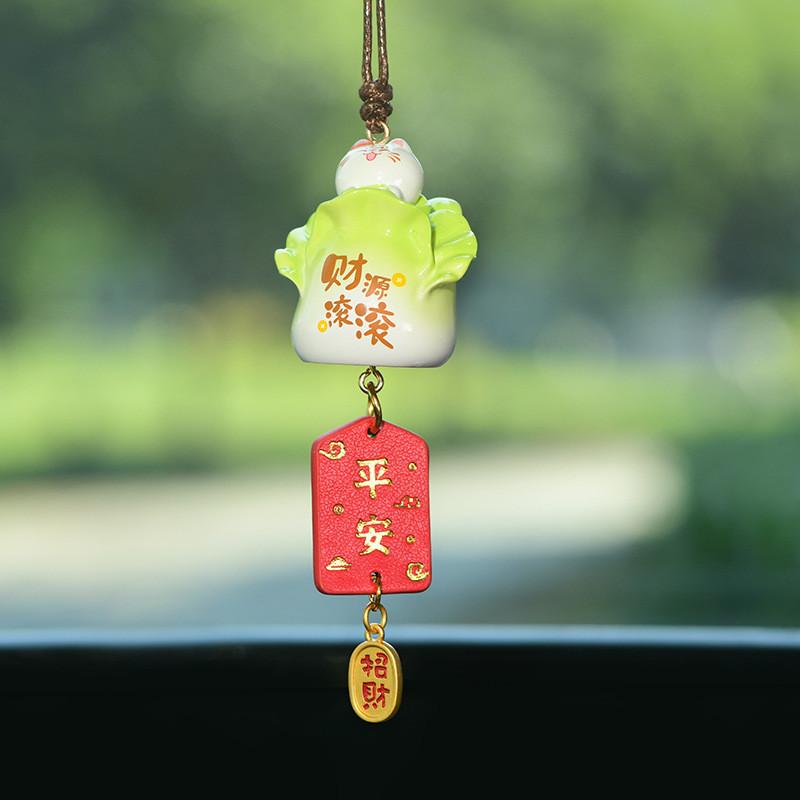 Car Interior Decoration Fruit Shaped Resin Traditional Lucky Charm For Vehicle Accessories