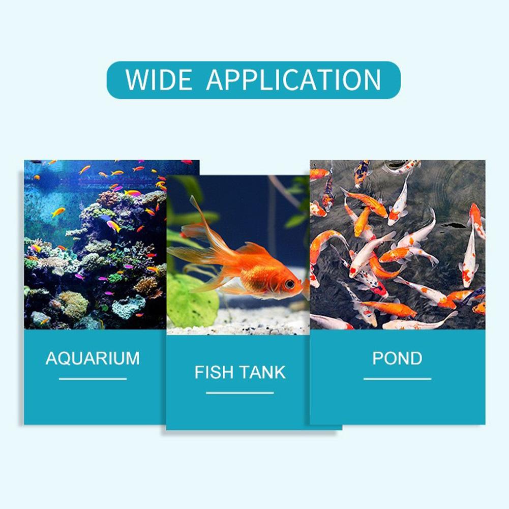 100pcs Aquarium Test Strips 7 In1 Fish Tank Pond Test Strips Freshwater