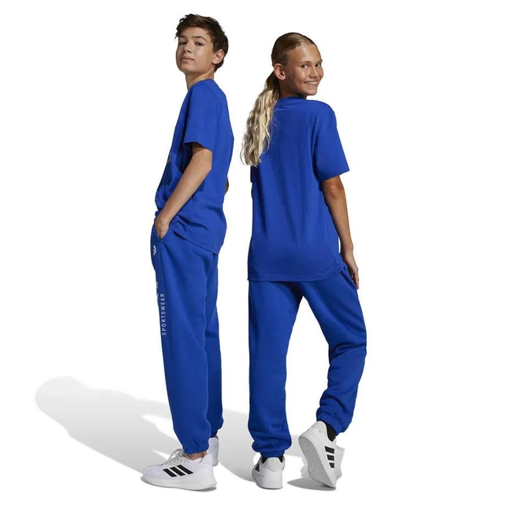 Sweatpants ALLSZN GFX Boys KPH34 Team Royal Royal White 140 [Adidas] Blue/Team Blue/Off (JC7613)