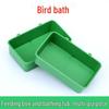 Baignoire et mangeoire pour petits oiseaux: Merles, Pinsons, Bruants, Fauvettes et Perroquets