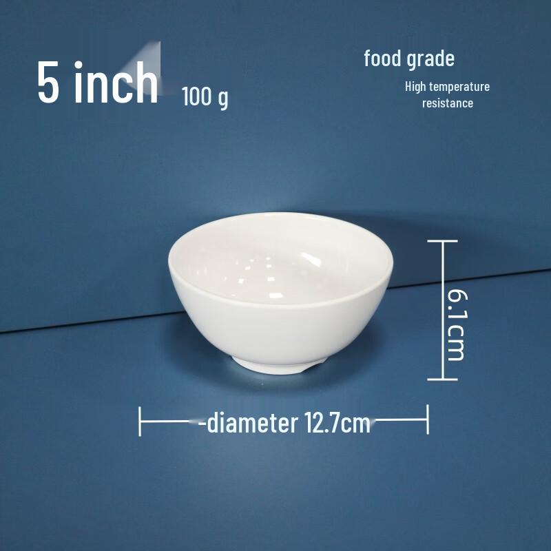 PYREX Белый набор из 5-секционной меламиновой тарелки и миски