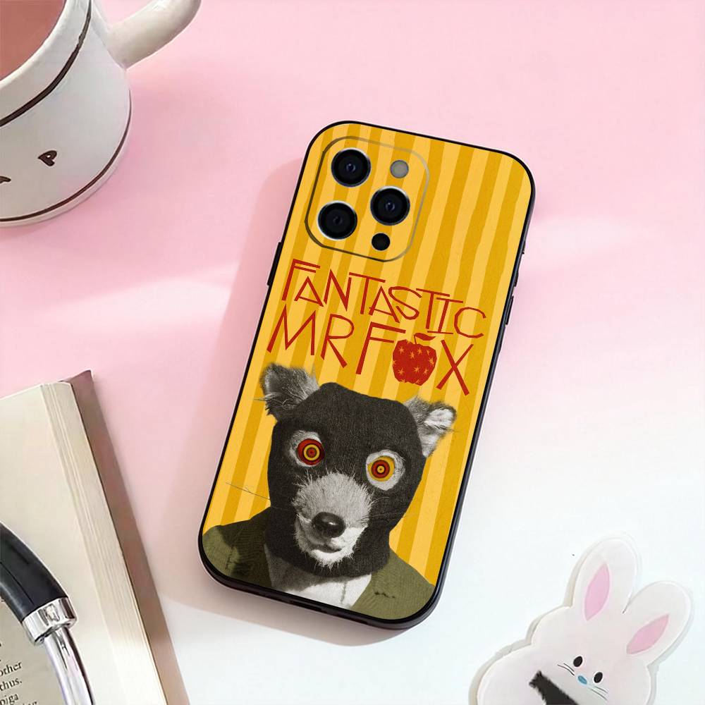 The F-Fantastic Mr. Fox Phone Case Silicone Soft For IPhone 17,16,15,14,13,12,11,XS,Plus Pro Max