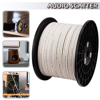 Kell DIY Loud Speaker Cable OFC 4N Oxygen Free Copper Hi-Fi Audio Line For KTV