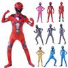 Power Rangers Mecha Five Beast Halloween Cosplay Kostuum Volwassenen Kinderen Superheld Jumpsuits Bodysuits