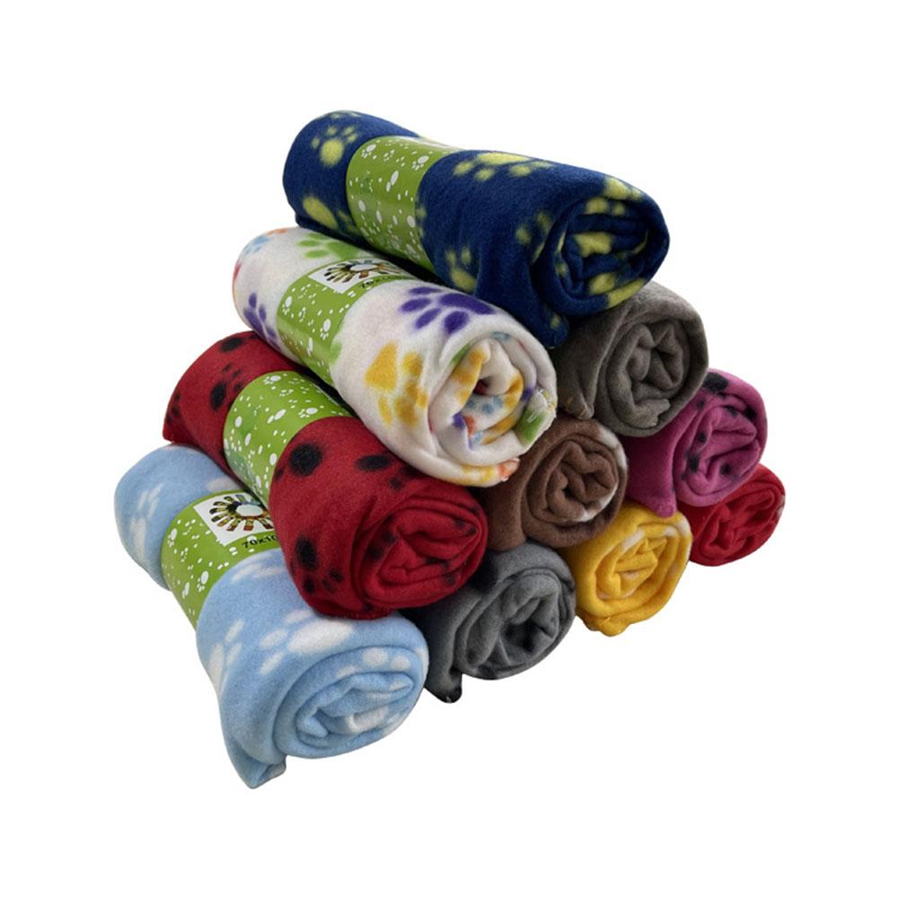 Cobertor de inverno quente para cachorro, cobertor de lã, cobertor para dormir de gato, cachorro, capa de cobertor lavável, reversível, cobertor para filhotes de estimação para cães