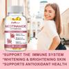 Nicotinamide, Vitamin B3 500 mg, antioxidant, reduces cell damage.