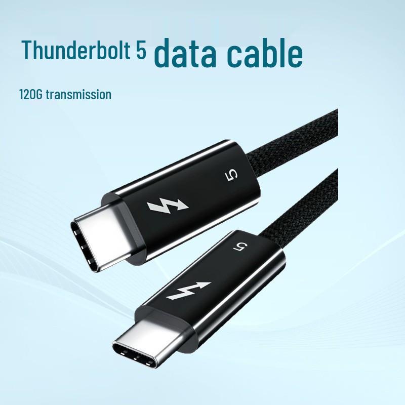 Thunderbolt 5 TYPE-C Cable, 120Gbps High-Speed, Full-Function, In Stock