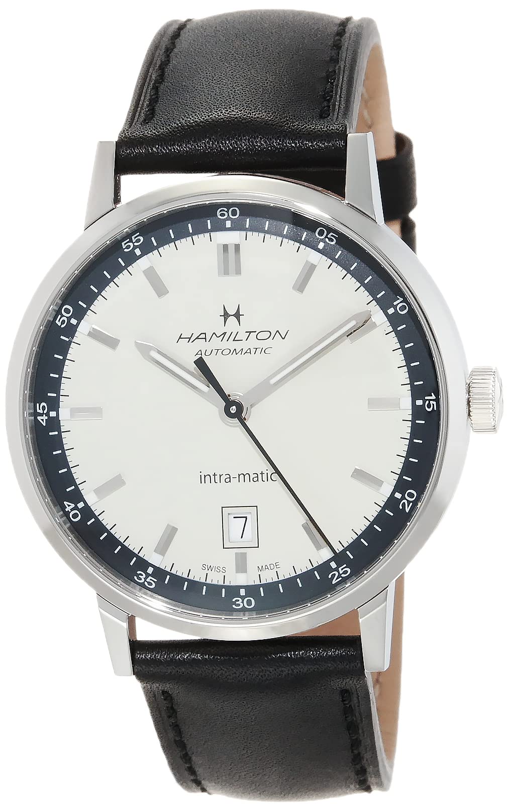 

HAMILTON Watch Genuine Warranty American Classic Intramatic Auto Mechanical Automatic Winding H38425720 Imported [Hamilton] Men s [Regular Product]