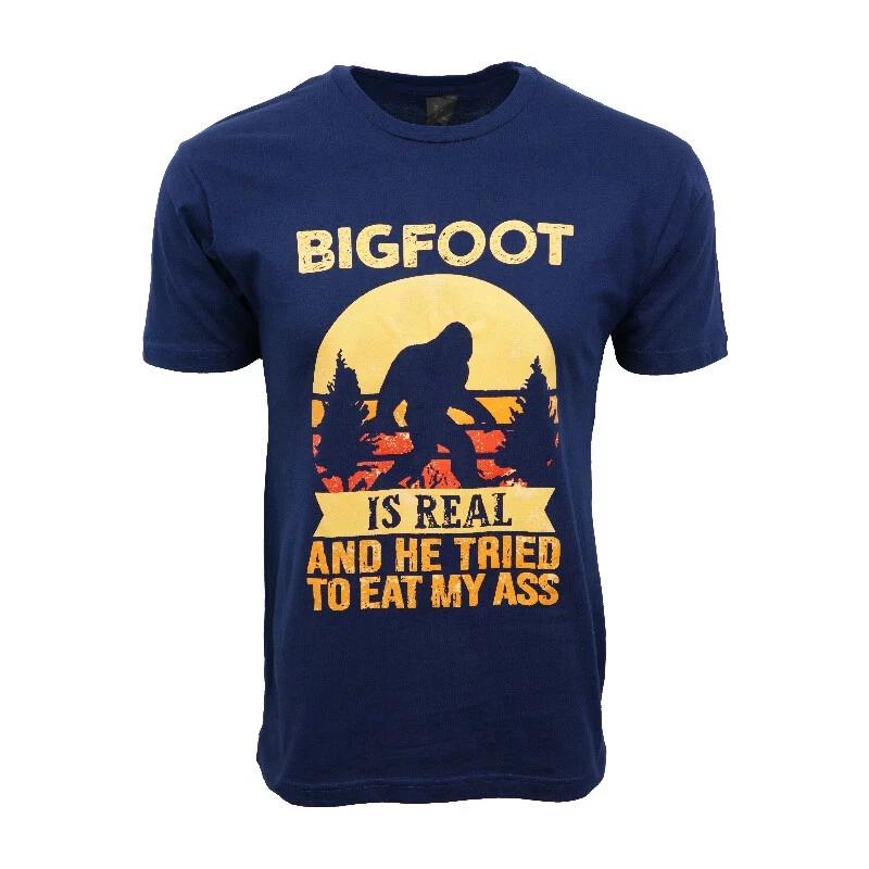 

BIGFOOT IS REAL MENS T SHIRT 3XL