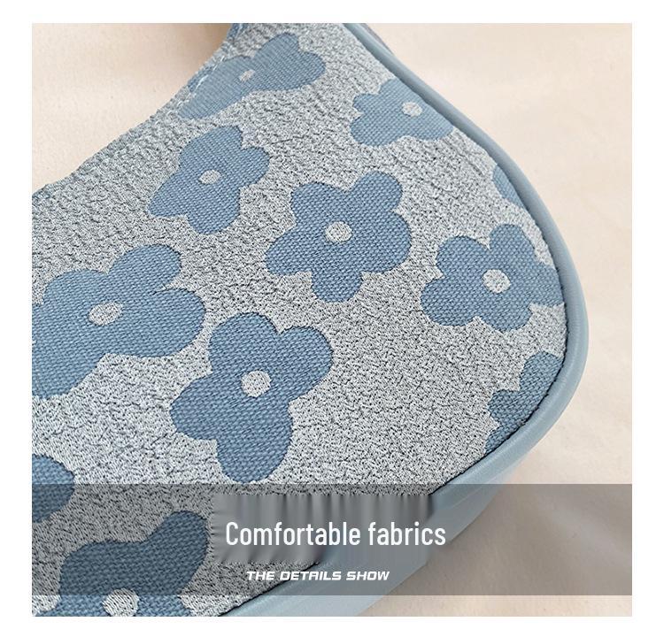 Women's 2023 Trendy Retro Crossbody Baguette Bag – Lace Knit Fabric