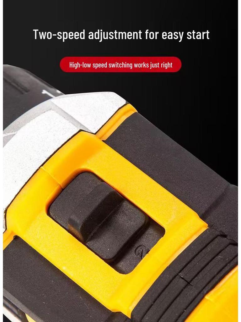 21V Multifunctional Lithium Battery Impact Drill & Electric Screwdriver Set