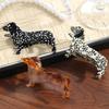 Stylish Acetate Dachshund Hair Clip Elegant Hairpin Fashion Accessory Costume Hairpiece For Women Girls