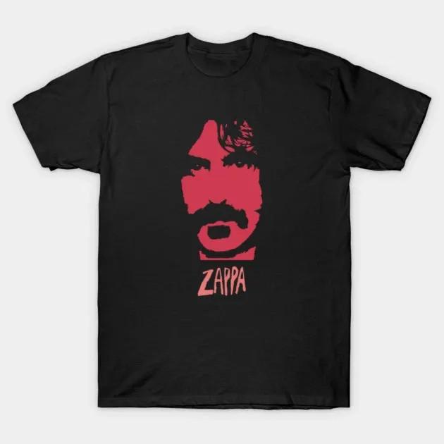Frank Zappa Band T-Shirt Rock Music Graphic Tee Vintage Style Tee S-5