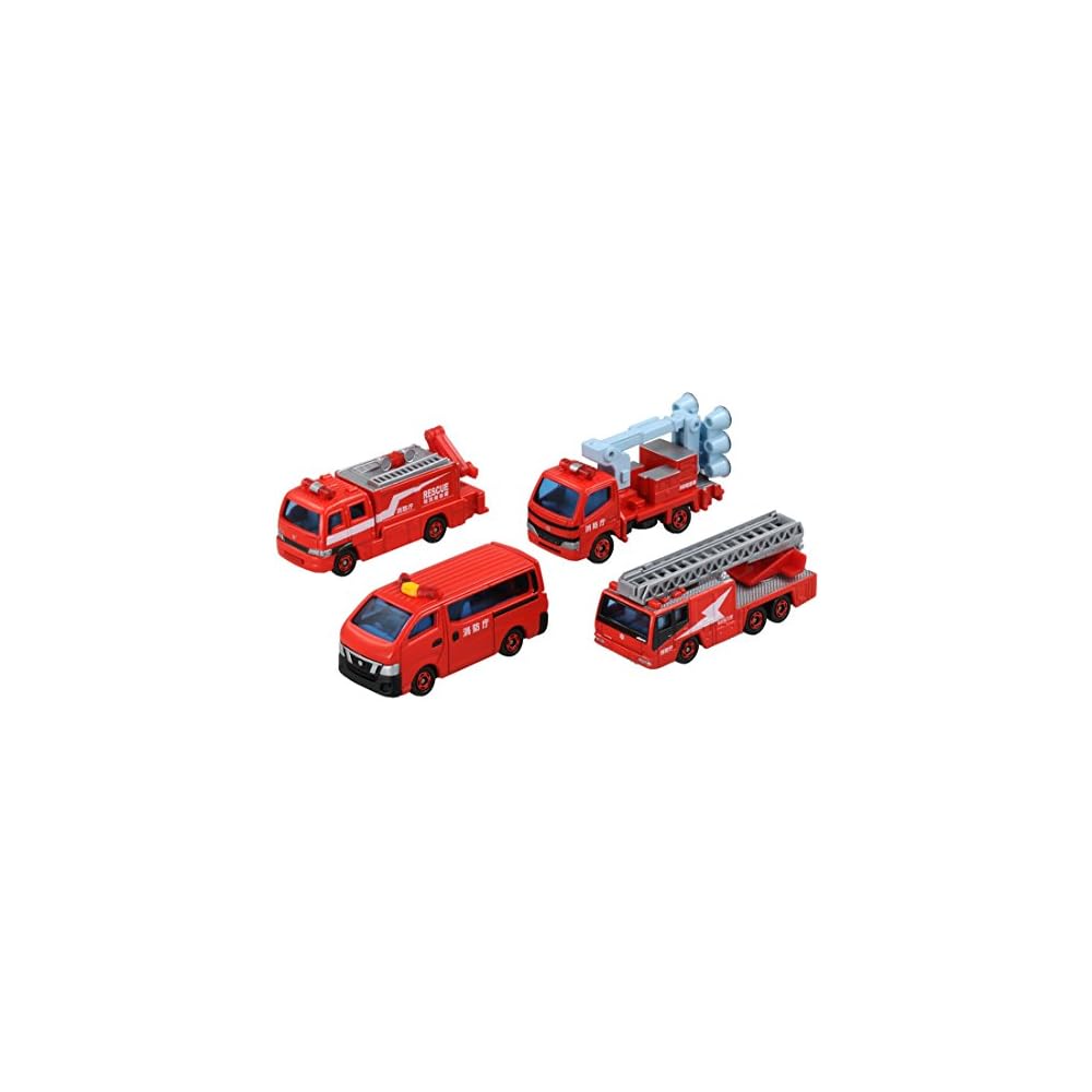 

Takara Tomy Tomica Fire Truck Collection 2 Diecast Toy Car for Ages 3 and Up