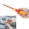 10er Set isolierte Schraubendreher 1000V mit magnetischen Schlitz- und Kreuzschlitz-Bits, weichen Griffen, für Elektriker, elektrische Arbeiten, Reparaturwerkzeuge
