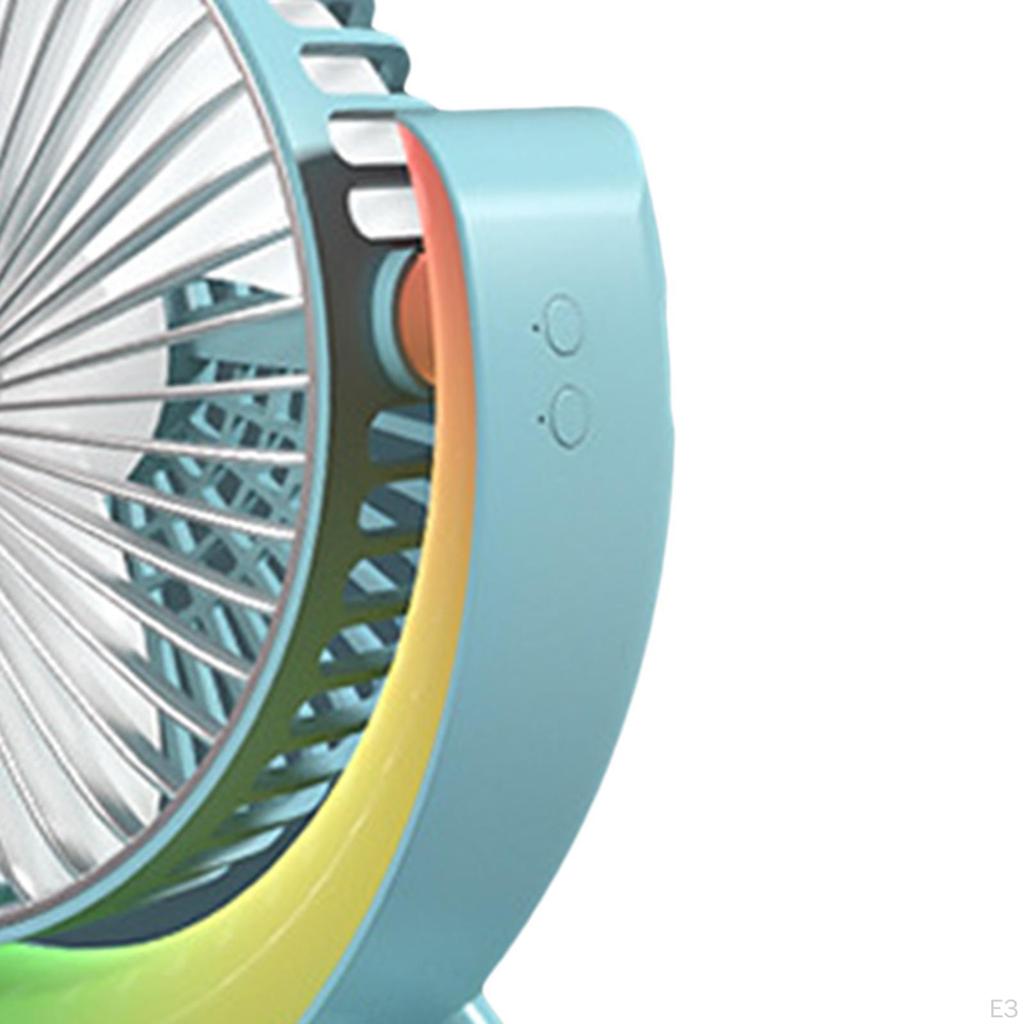 Cool, Desk USB, Small, Quiet, 3 Speeds, Angle Adjustable, USB Table, Personal Mini