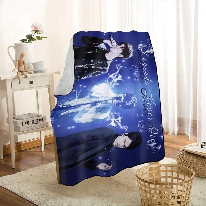 New Arrival Singer Dimash Blanket Throw On Home/Sofa/Bedding Portable Adult Travel Cover Blanket 0929p