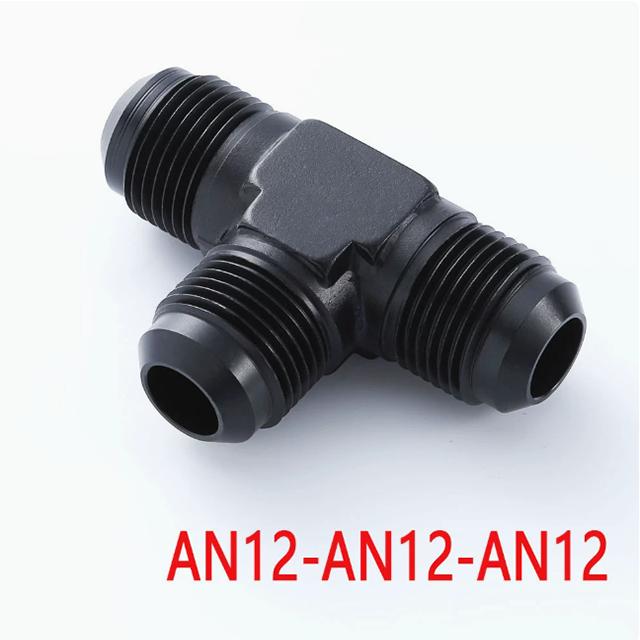 Modified Car Parts Oil Cold Joint Brake Three-way Quick Connection Oil Pipe AN3-AN12 Three-way Conversion Head Oil Cold