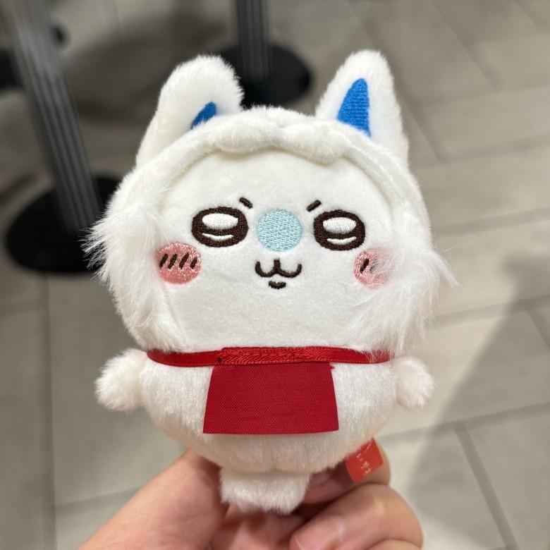 Fushimi Inari Shrine Chiikaw Kani Plush Keychain With Short Pile Fabric For Anime Fans And Collectors