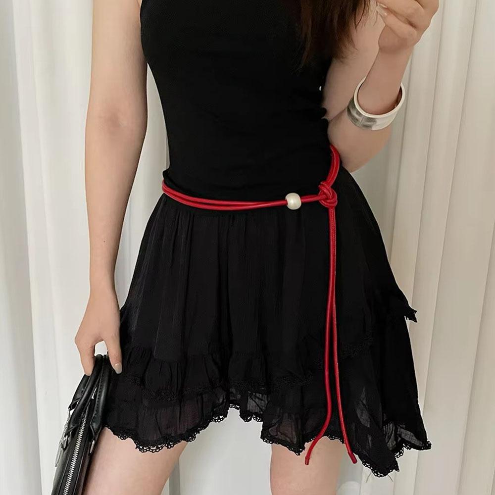 Luxury Waist Rope Waist-Cinching Dress Jeans Belt Simple Women's Belt  Streetwear