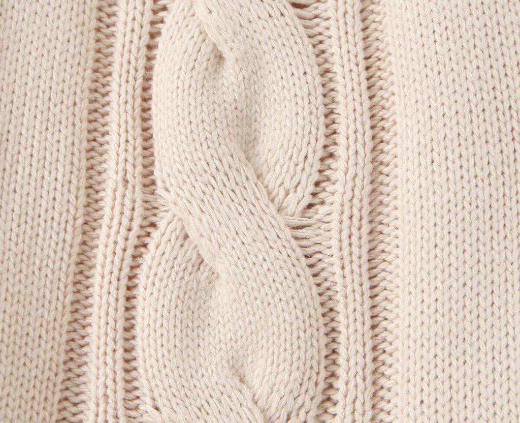 Europäisch-Amerikanisches Damenmode Patchwork Strickkleid