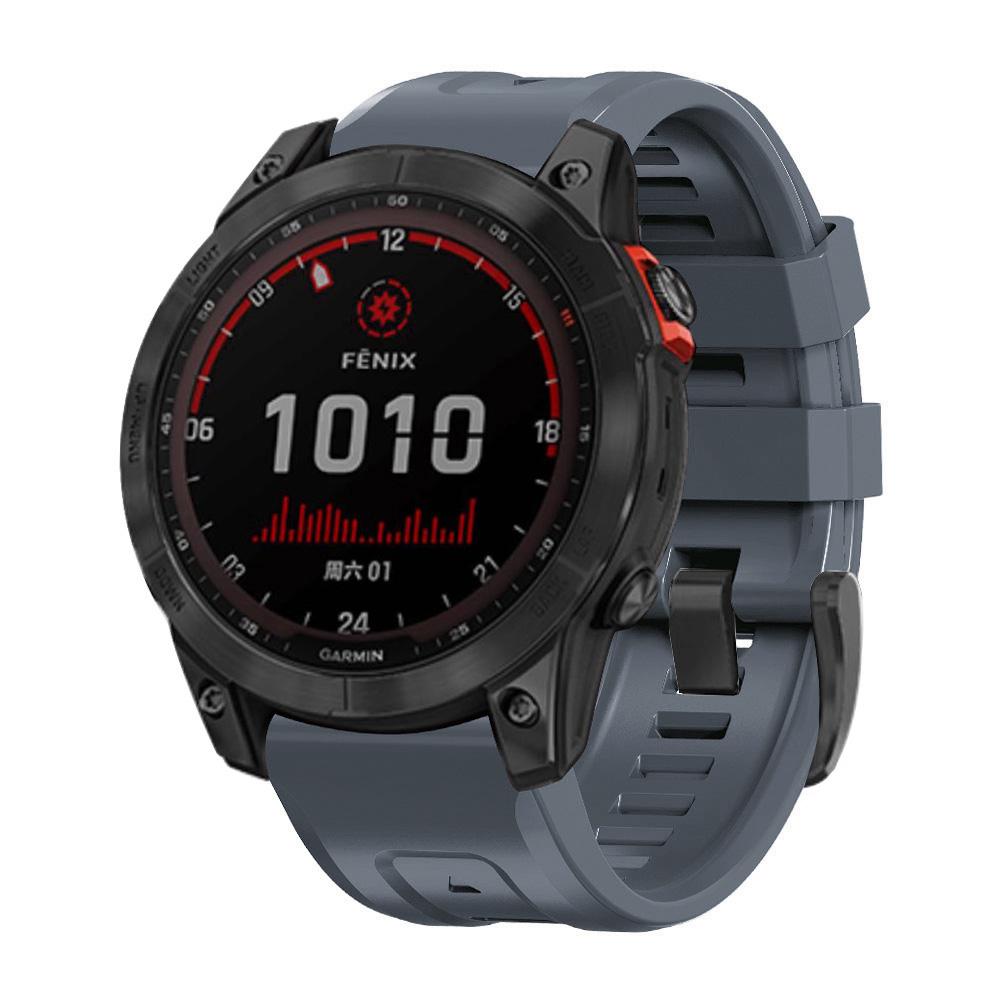 22mm 26mm Silikonarmband für Enduro 3 Tactix Armband für Garmin Fenix 8 E 7 7X Pro 5 5X Plus 6 6X Pro Epix Gen 2 QuickFit Band