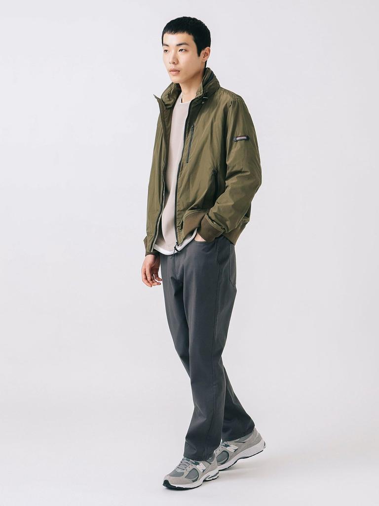 Beams Heart Narrow Pique XL Men's 5-Pocket Jeans, Gray,