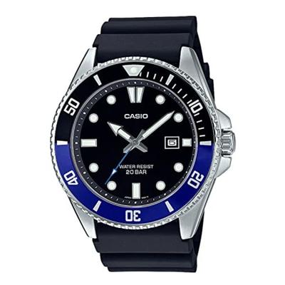 Watch Diver's Watch Casio Collection Online Model MDV-107-1A2JF Men Black