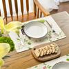 Tulip Buffalo Plaid Truck Spring Summer Placemats 30x45CM Seasonal Spring Decoration for Dining Table Mat Kitchen