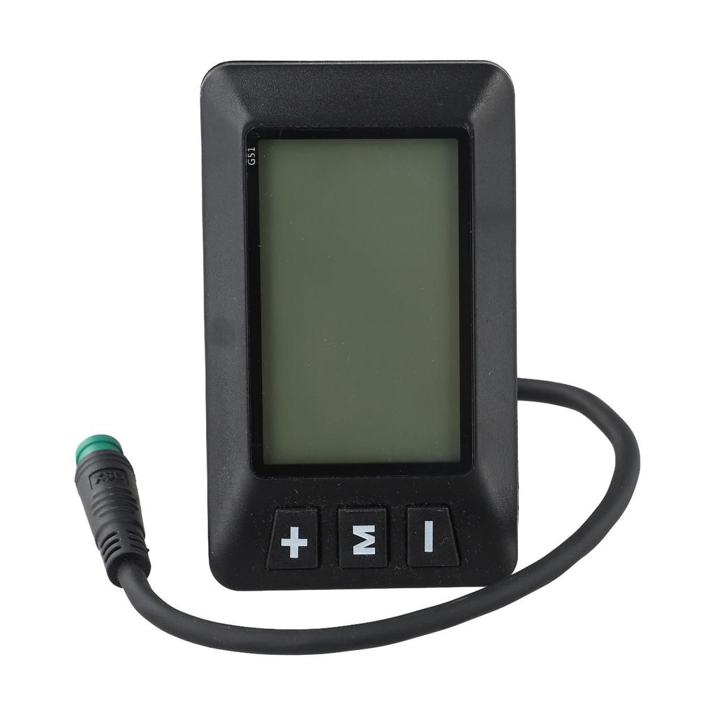 Display LCD per E-Bike 24V 36V 48V con Cavo Impermeabile e Metriche Chiare