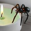 Halloween Ghost Candle Holder Creepy Spider Witch Black Cat Bat Pumpkin Resin Candle Stand Candlestick Table Centerpiece Decoration