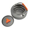 Ceainic de camping în aer liber 1.6L Fierbere rapidă a apei Aliaj de aluminiu Portabil Ceainic de camping