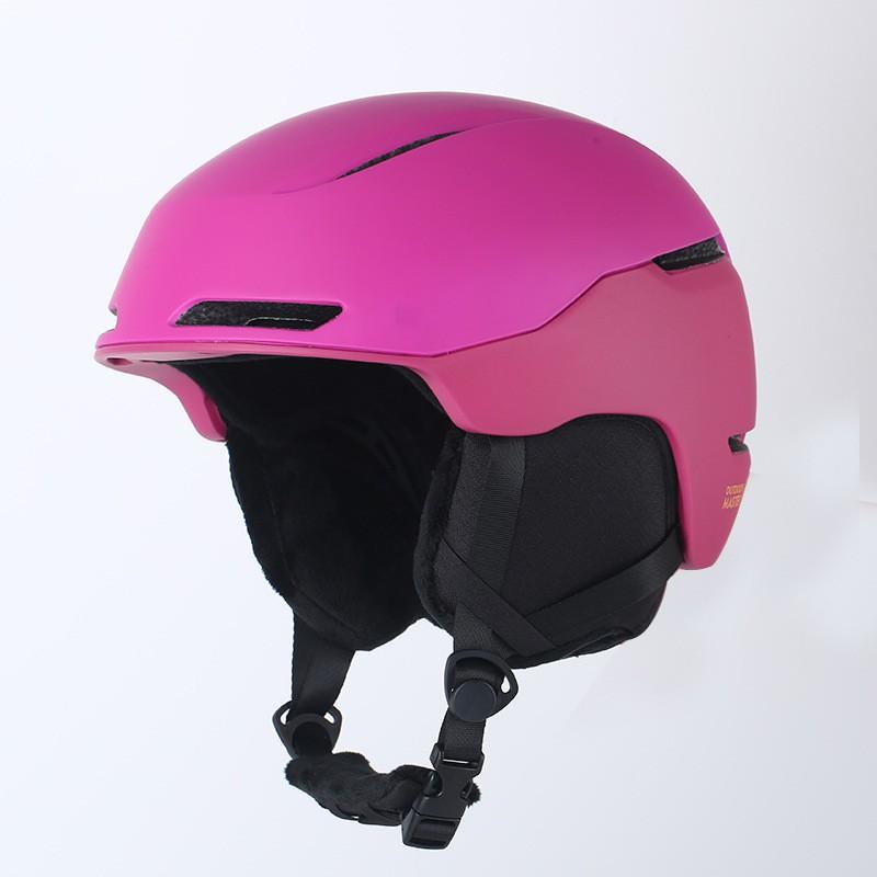 Dual-Shell Premium Integrated Ski Helmet Adults Unisex Snowboarding Ice Skating Safety Headgear