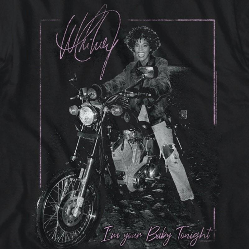 Retro I m Your Baby Tonight Whitney Houston Shirt Black Unisex S-5XL 1H0335 Unisex T-Shirt S