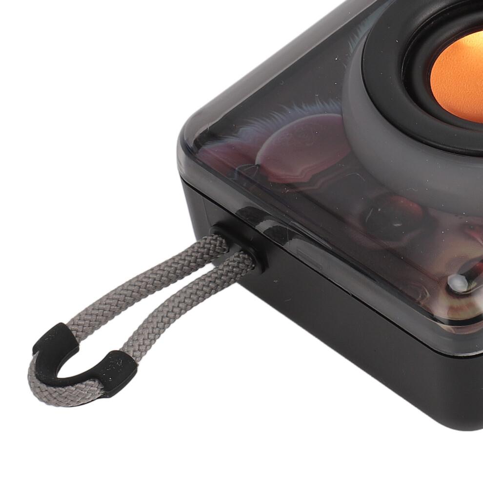 Portable Bluetooth Speaker 5W, RGB Lights, Waterproof, 1200mAh