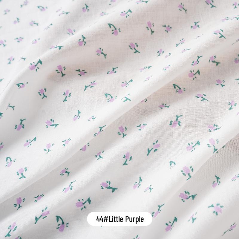100% Cotton Double Layer Gauze Fabric: Cartoon Baby Pajamas, Drool Bibs, Bath Towels, Fabric Remnants.