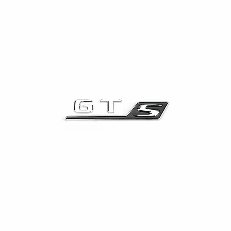 GTR GTS GTC 3D ABS Letter Rear Trunk Decal Emblem Badge Sticker For Mercedes Benz AMG GT R S C GT43 GT63 C190 Car Accessories