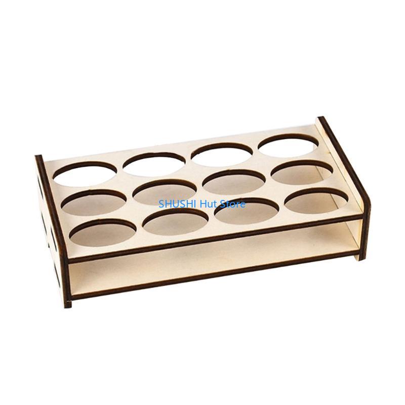 Pigments Painting Storage Box Display Brushes Holder for Paints D57B